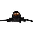 10m 20 foglalat E27 kültéri füzér MasterLED