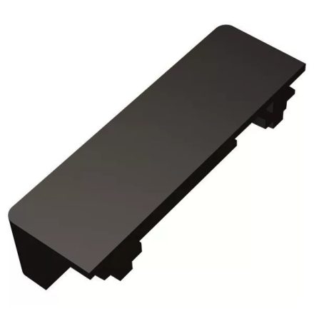 Ultra slim végzáró 40V-os mágneses sínes rendszerhez fekete Eurolamp