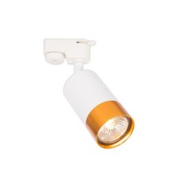   Klemens fehér/arany színű sínre szerelhető lámpa MasterLED