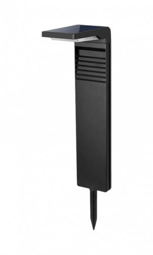 Leszúrható fekete napelemes lámpa IP64 40 cm Ledmaster