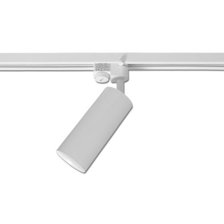 Fehér sínre szerelhető lámpa GU10-es foglalattal MasterLED