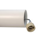 Fehér sínre szerelhető lámpa GU10-es foglalattal MasterLED