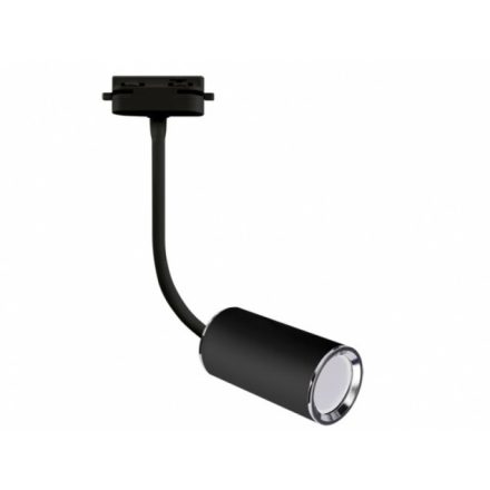 Megan fekete sínre szerelhető lámpa GU10-es foglalattal Strühm 