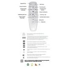 Lucero Yuki 140W LED távirányítós és mobil applikációval vezérelhető mennyezeti lámpa Lucero