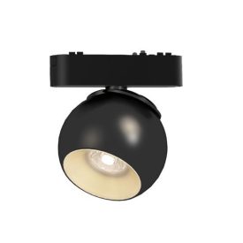   LUXO Mars 10W 4000K fekete mágneses sínes lámpa 48V MasterLED