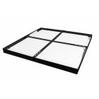 60W 4500K IP20 szögletes LED panel fekete keret MasterLED