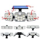 10W 6500K IP65 Solar LED napelemes lámpa mozgásérzékelővel MasterLED