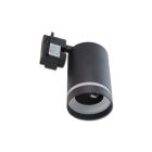 Fekete sínre szerelhető lámpa GU10-es foglalattal MasterLED