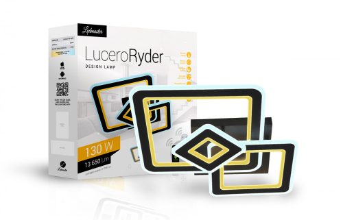 Lucero Ryder 130W LED távirányítós és mobil applikációval vezérelhető mennyezeti lámpa Ledmaster