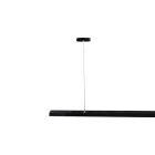 Fekete függeszték 1 fázisú sínes rendszerhez MasterLED