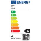 4W 2200K E27 dimmelhető filament LED fényforrás MasterLED