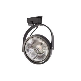 Leon fekete sínre szerehető lámpa AR111 MasterLED