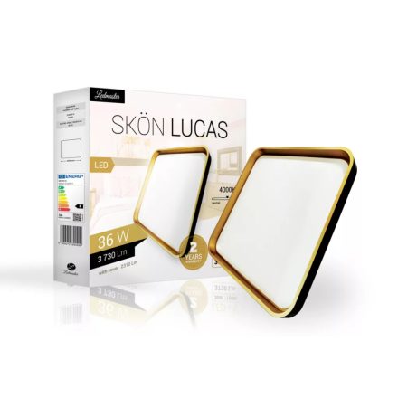 Skön Lucas 36W 4000K IP20 LED mennyezeti lámpa Ledmaster