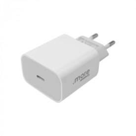   Ecolight 20 W-os USB-C fali töltő, fehér, gyorstöltéssel Ledmaster