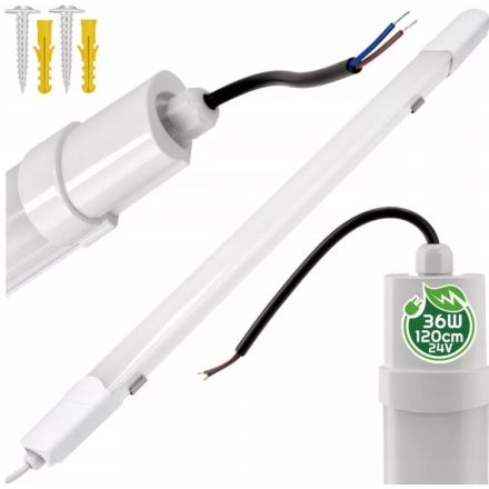 36W 4500K IP65 LED por és páramentes lámpatest Berge