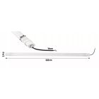 36W 4500K IP65 LED por és páramentes lámpatest Berge