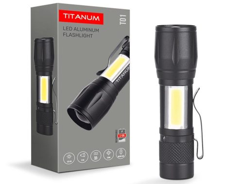 Videx TITANUM hordozható 6500K LED zseblámpa Ledmaster