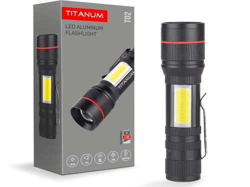 Videx TITANUM 6500K 200 lm hordozható LED zseblámpa Ledmaster