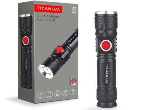 Videx TITANUM 6500K 230lm hordozható LED zseblámpa Ledmaster