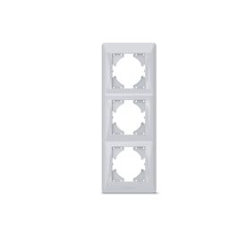 Ezüst színű hármas függőleges keret Videx Binera