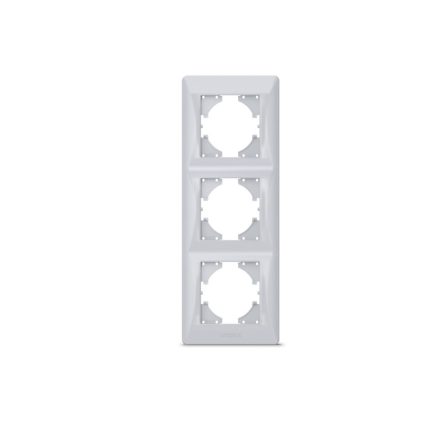 Ezüst színű hármas függőleges keret Videx Binera