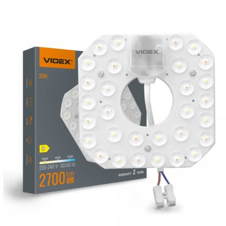 20W 3000K/4000K/6500K LED modul mennyezeti lámpához Videx