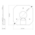 20W 3000K/4000K/6500K LED modul mennyezeti lámpához Videx