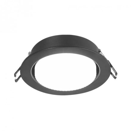 Kerek fekete spot keret GX53 IP20 Videx 