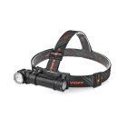 Újratölthető akkumulátoros hordozható fej- és zseblámpa 5000K Videx