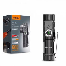LED Fejlámpa 5000K újratölthető akkumulátorral Videx 