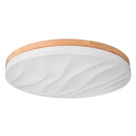   Xudo 54W 3000-6500K valódi fa/fehér színű LED mennyezeti lámpa távirányítóval MasterLED