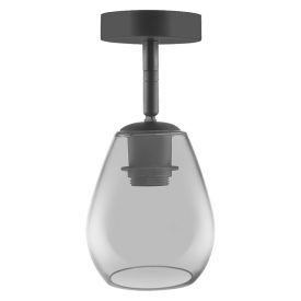   Vintage 1906 Cone Spot Glass Smoke mennyezeti lámpa LEDvance