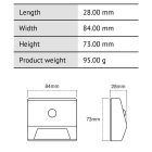 Nightlux Stair White LED lámpa fény és mozgásérzékelővel 4000K LEDvance