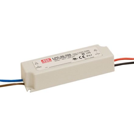 Mean Well LPC-20-700 20W 9-30V LED tápegység