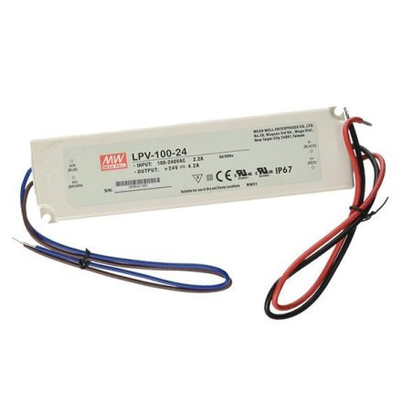 Mean Well LPV-100-24 100W 24V LED tápegység