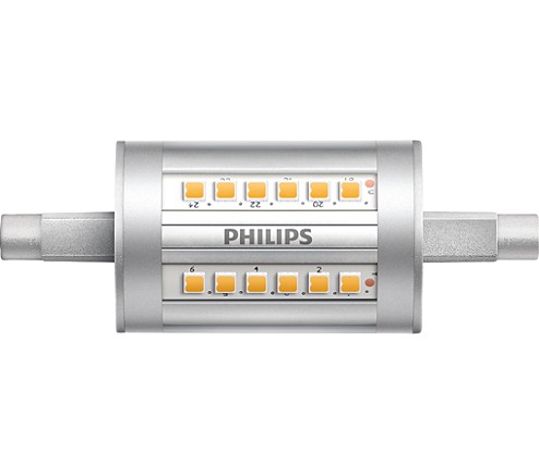 7,5W 3000K R7S 78mm LED izzó Philips