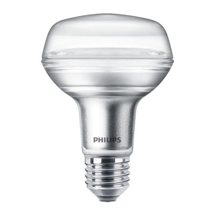 8,5W 2700K E27 R80 LED fényforrás Philips