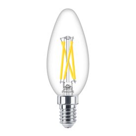 3,4W 2700-2200K E14 gyertya LED fényforrás Philips