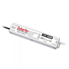 100W 12V IP67 SLIM LED tápegység Scharfer