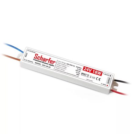 Scharfer SCH-18-24 18W 24V LED tápegység