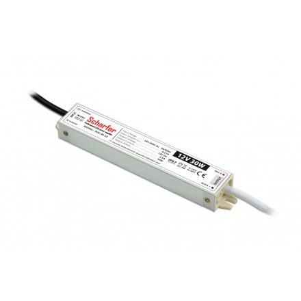 30W 12V IP67 SLIM LED tápegység Scharfer