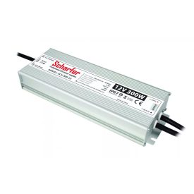 400W 12V IP67 SLIM LED tápegység Scharfer