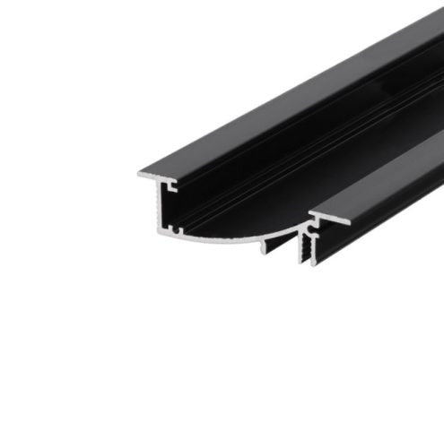 Flat8 fekete LED profil Topmet