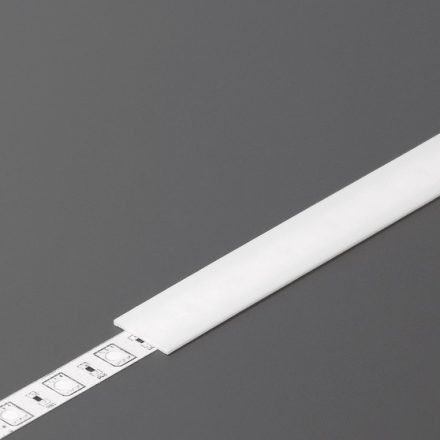 "J" opál LED profil fedél Topmet