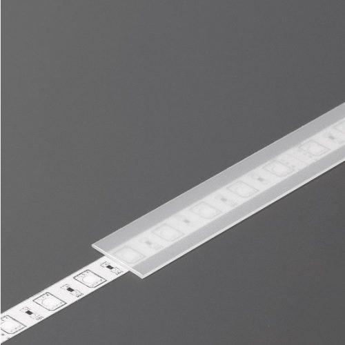 "B" matt átlátszó LED profil fedél Topmet