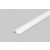 Groove10 fehér LED profil Topmet