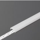 "C" klikk opál 3000mm LED profil fedél Topmet