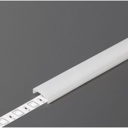 "C" klikk opál 3000mm LED profil fedél Topmet
