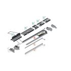 Groove10 fekete 4000mm LED profil Topmet