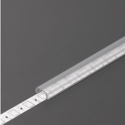 "I" Pen8 klikk víztiszta LED profil fedél Topmet